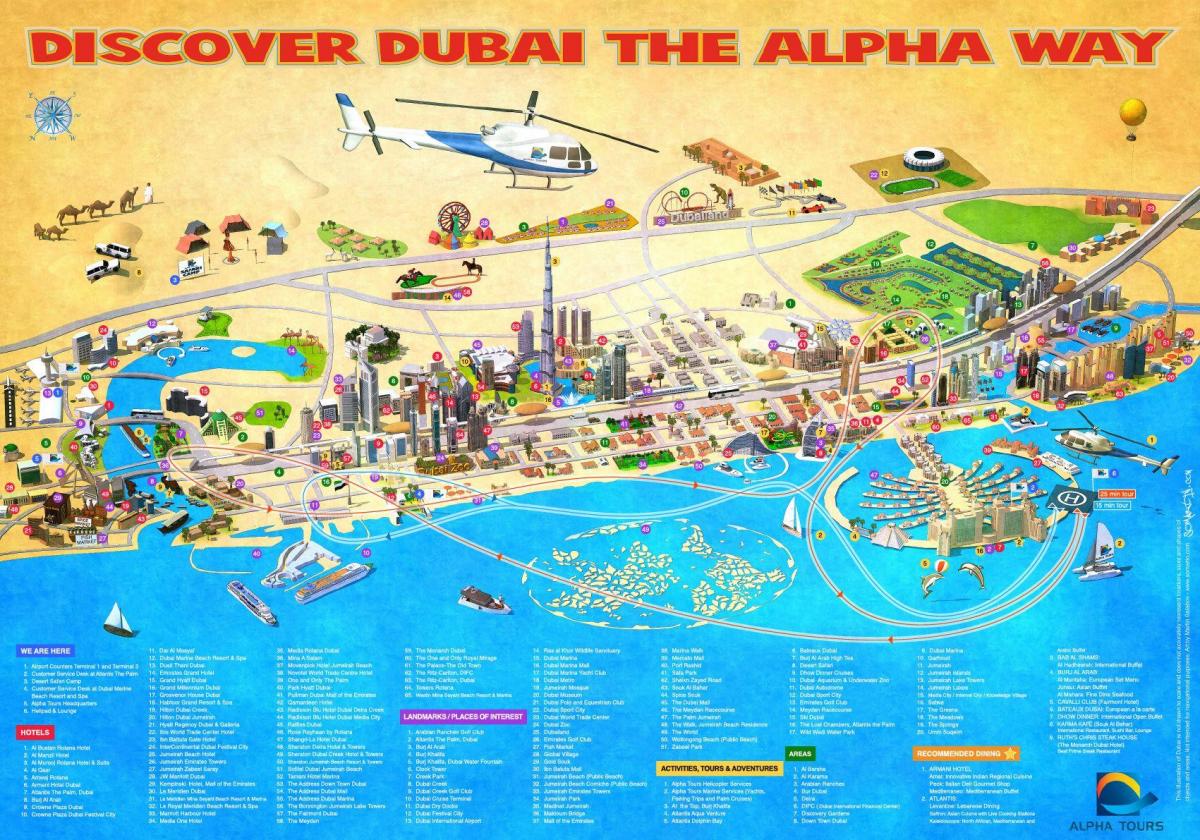 harta Burj Al Arab
