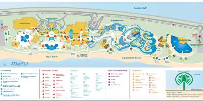 Harta Atlantis Dubai
