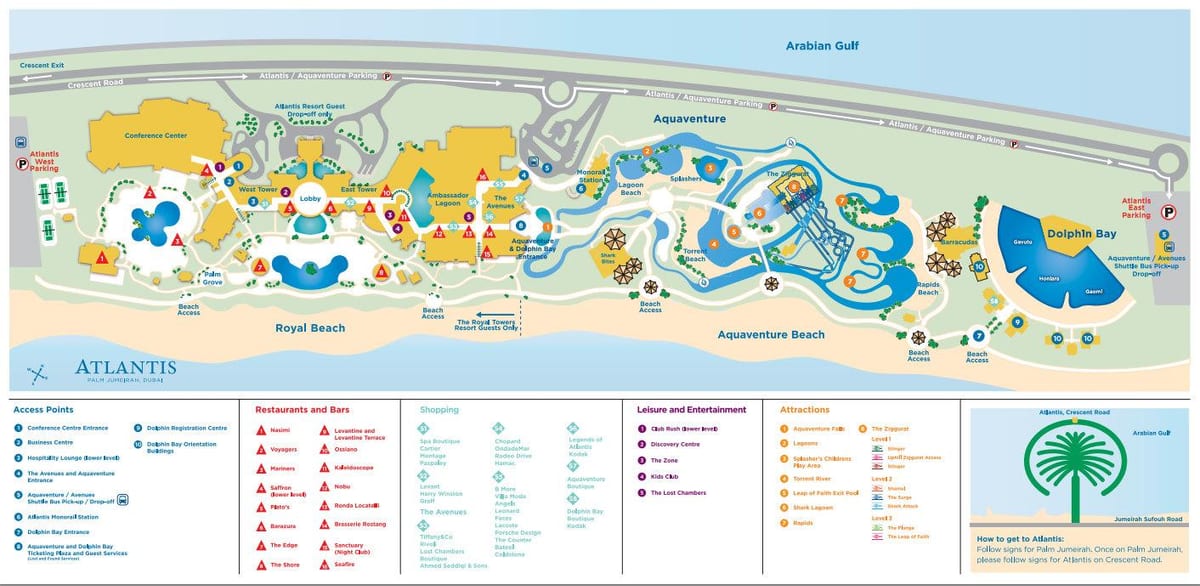 harta Atlantis Dubai