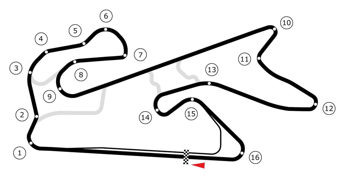 harta Dubai autodrome