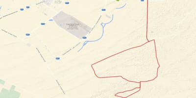 Al-Qudra ciclu de cale locație hartă