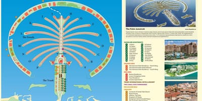 Harta Palm Jumeirah Dubai